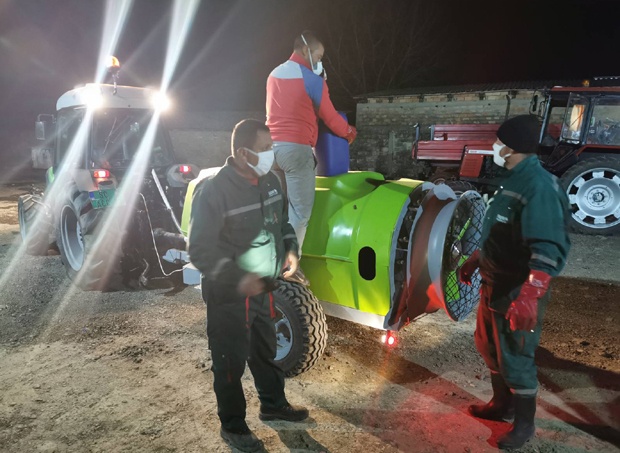 Дезинфекција и у селима: Спречавање ширења заразе на територији Краљева