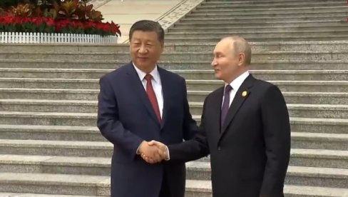 PUTIN U PEKINGU: Pogledajte ceremoniju dobrodošlice ruskom lideru (VIDEO)